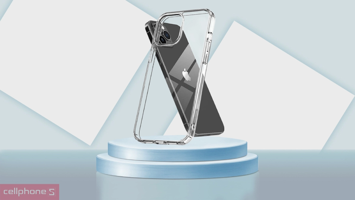 Thiết kế ốp lưng iPhone 12 Pro Max Likgus Lin trong suốt