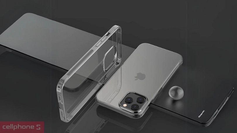 Ốp lưng iPhone 12 Pro Max ốp lưng mềm Memumi trong: phụ kiện bảo vệ siêu mỏng