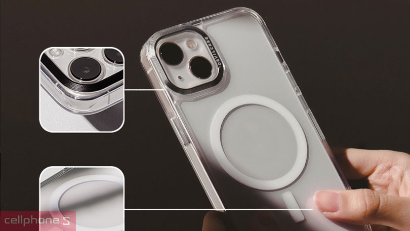 Ốp lưng iPhone 14 Plus Devilcase bản tiêu chuẩn hỗ trợ MagSafe viền camera màu