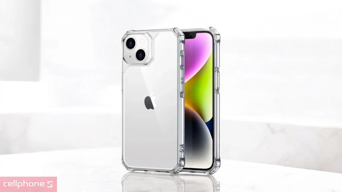 Ốp lưng iPhone 13/14 ESR Air Armor Clear – Bảo vệ toàn diện, trong suốt bền đẹp