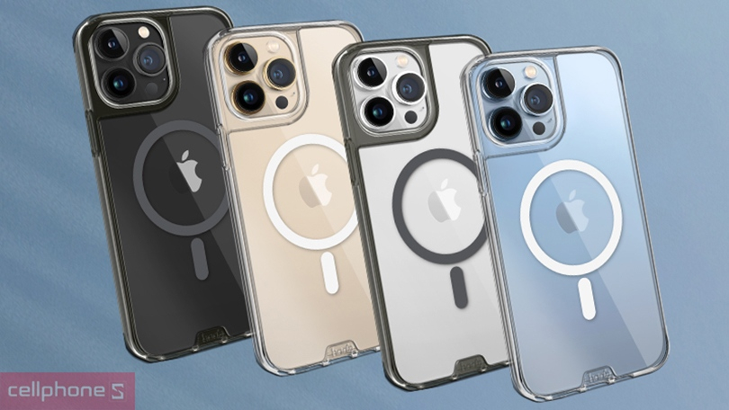 Ốp lưng Hoda viền màu bắt mắt