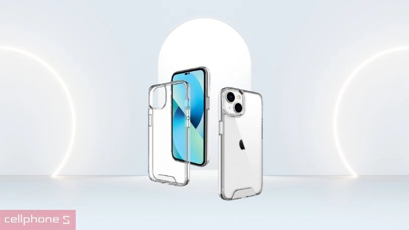 Ốp lưng iPhone 13/14 Jinya Crystal Clear trong