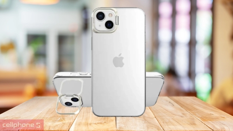 Ốp lưng iPhone 14 Jinya Proclear viền camera