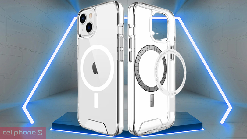 Ốp lưng iPhone 14 Plus Jinya Crystal With Magsafe