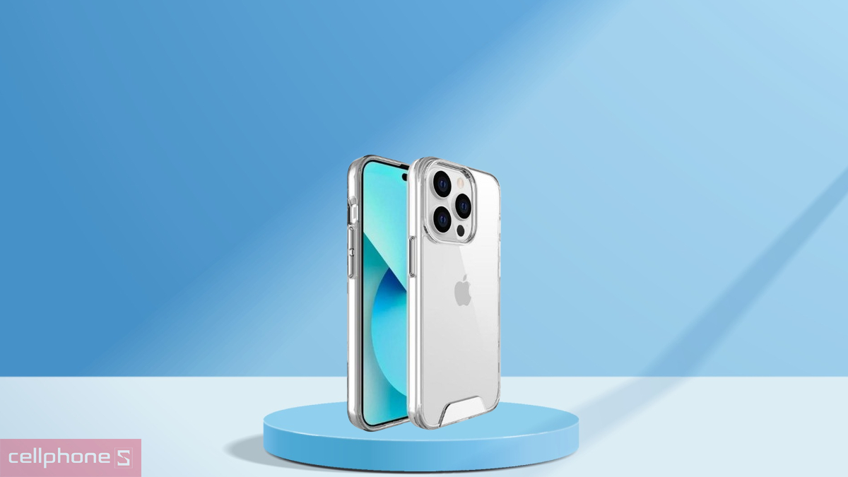 Ốp lưng iPhone 15 Plus/14 Plus Jinya Crystal Clear