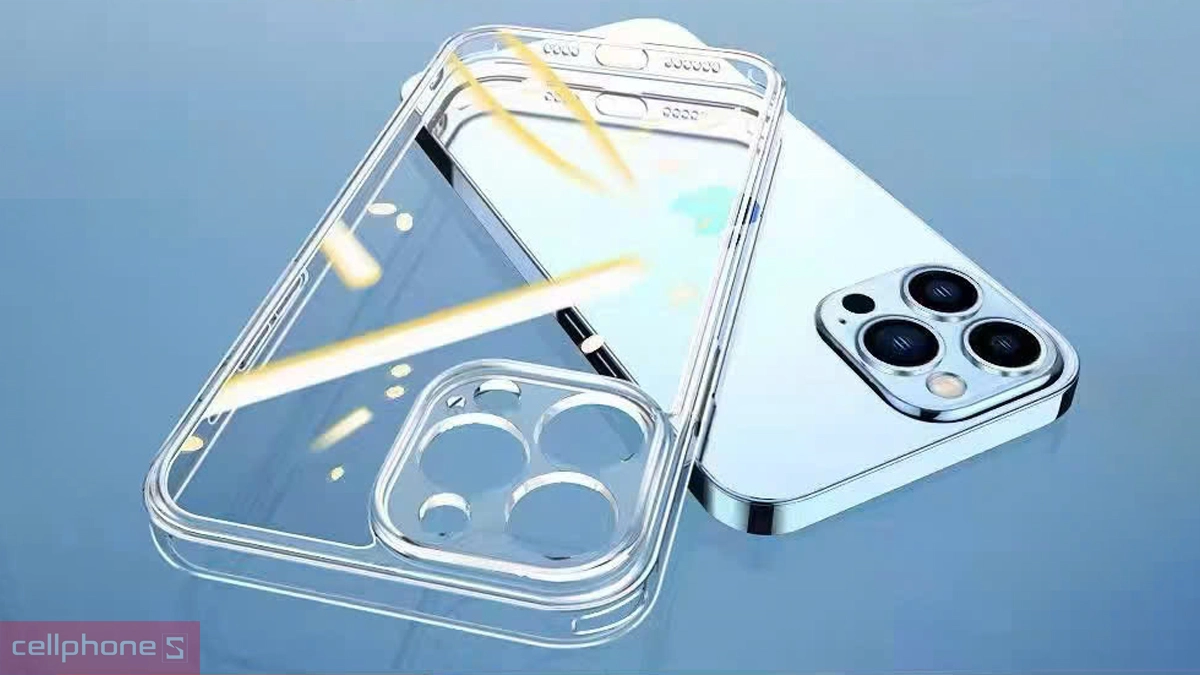 Thiết kế ốp lưng iPhone 14 Pro Max Memumi BVC Clear