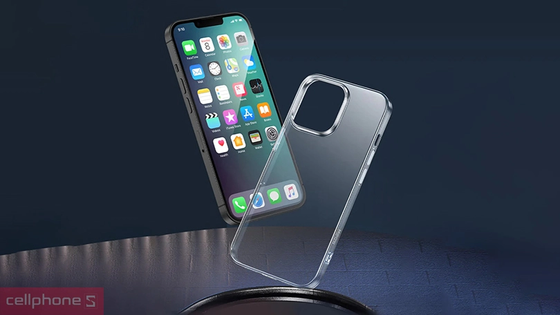 Đanh giá thiết kế Ốp Lưng iPhone 14 Mipow Tempered Glass Transparent