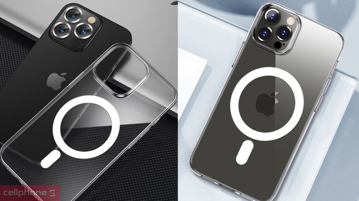 Thiết kế thẩm mỹ từ vật liệu cao cấp, tương thích Magsafe