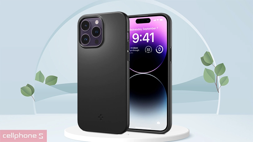 Đánh giá thiết kế ốp lưng iPhone 14 Pro Max Spigen Thin Fit