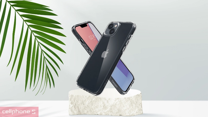 Đánh giá thiết kế Ốp lưng iPhone 14 Plus Spigen Hybrid Crystal Clear