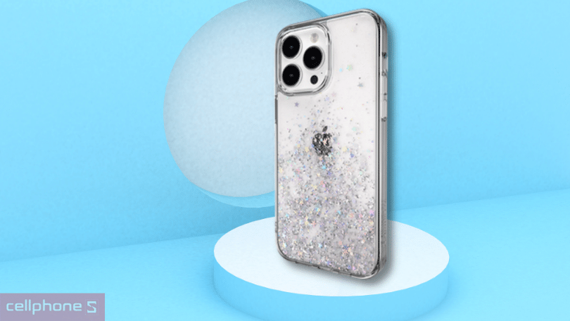 Ốp lưng iPhone 14 Pro Max Switcheasy Starfield Transparent 