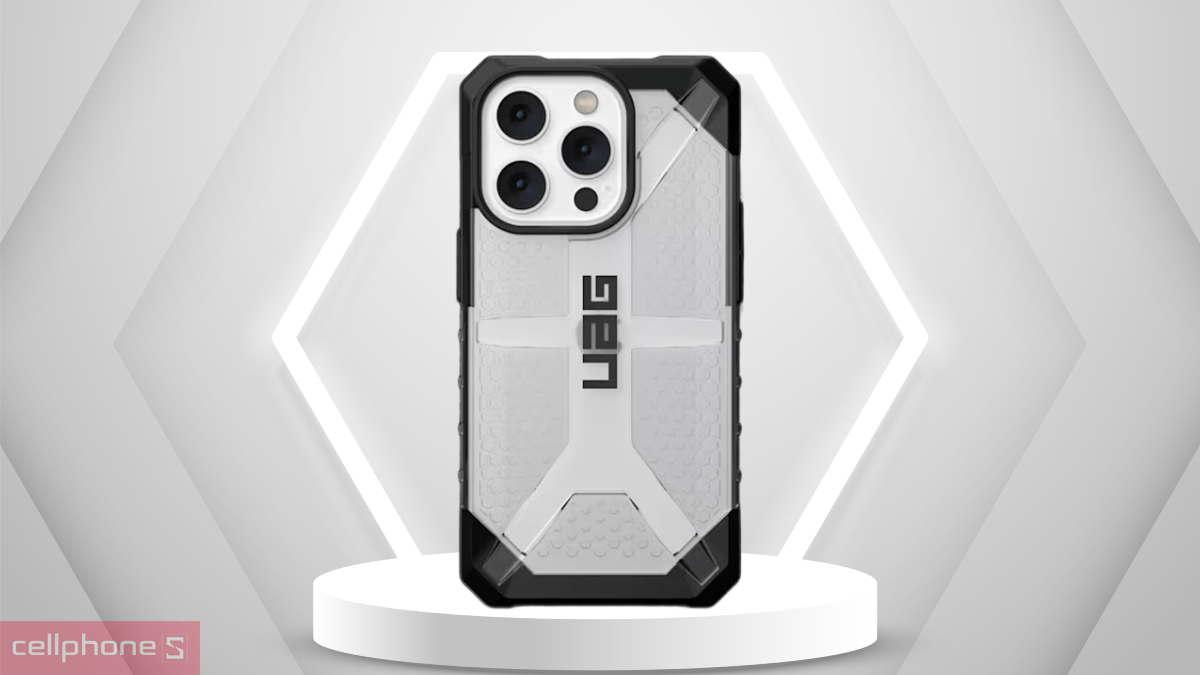 Ốp lưng iPhone 14 Pro UAG Plasma Ice bảo vệ thiết bi
