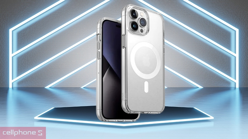 Ốp lưng iPhone 14 Pro Max Uniq Hybird Combat With MagSafe