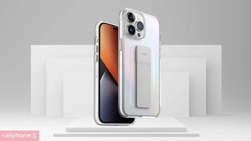 Ốp lưng iPhone 14 Pro Max Uniq Hybird Heldro Mount