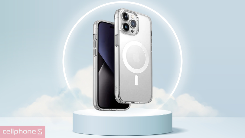 Ốp lưng iPhone 14 Pro Max Uniq Hybrid Lifepro Xtreme With Magsafe