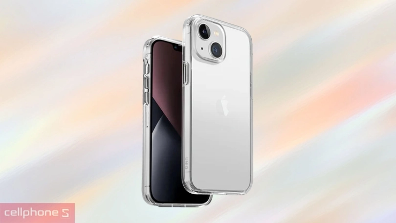 Mặt lưng trong suốt, cấu trúc chống sốc 3 tầng