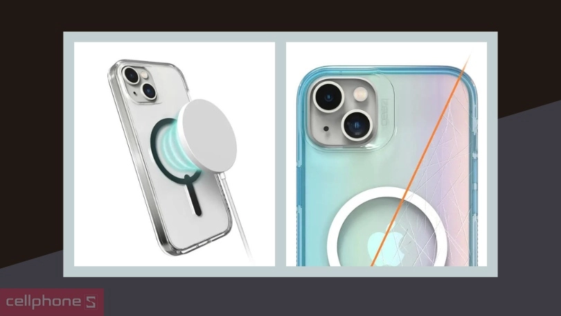 Ốp lưng iPhone 14 Plus Gear4 D30 Milan hỗ trợ sạc Magsafe