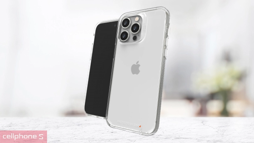 Ốp lưng iPhone 14 Pro GEAR4 D3O Crystal Palace Clear