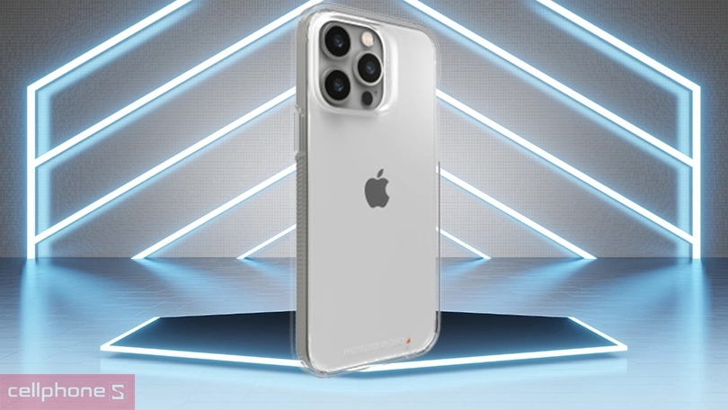 Ốp lưng iPhone 14 Pro GEAR4 D3O Crystal Palace Clear