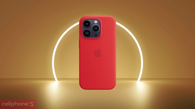 Đánh giá thiết kế ốp lưng iPhone 14 Pro Apple silicone case with Magsafe