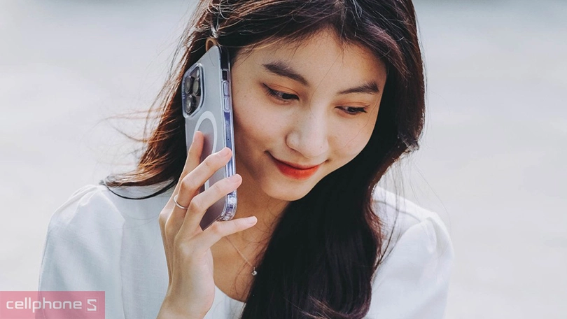 Ốp lưng iPhone 14 Pro Max Apple Silicone Case With Magsafe Clear chính hãng