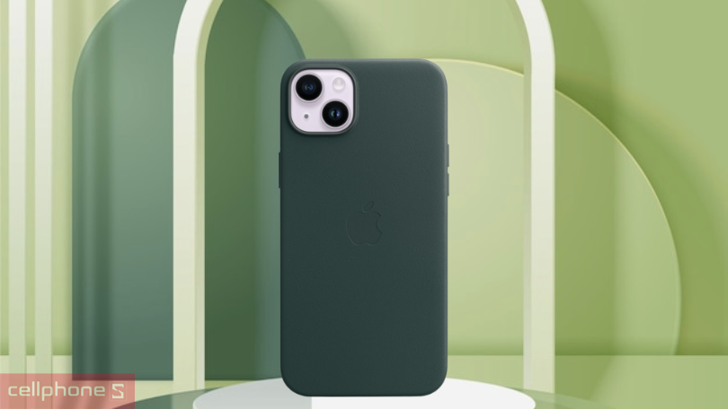 Đánh giá thiết kế Ốp lưng iPhone 14 Plus Apple Leather Case With Magsafe