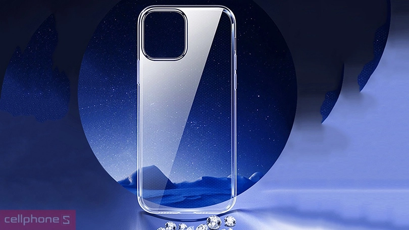 Ốp lưng iPhone 14 Pro Max Mipow Silicon Transparent