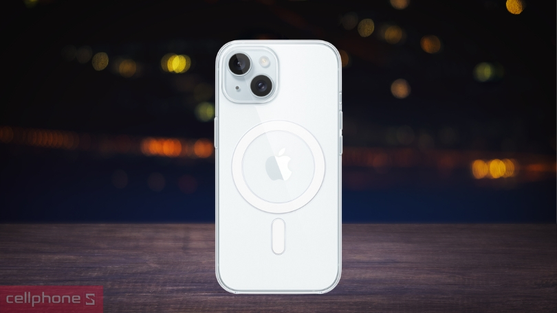 Ốp lưng iPhone 15 Silicone With MagSafe Clear trong suốt - Điểm nhấn hoàn hảo cho chiếc iPhone 15 
