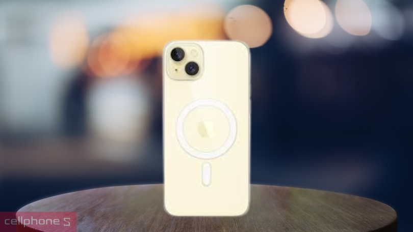 Ốp lưng iPhone 15 Silicone With MagSafe Clear trong suốt - Điểm nhấn hoàn hảo cho chiếc iPhone 15 