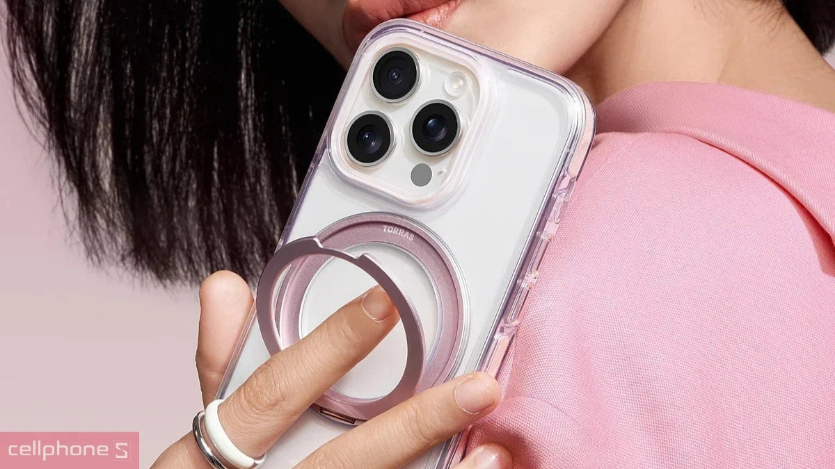 Thiết kế ốp lưng Torras trong suốt