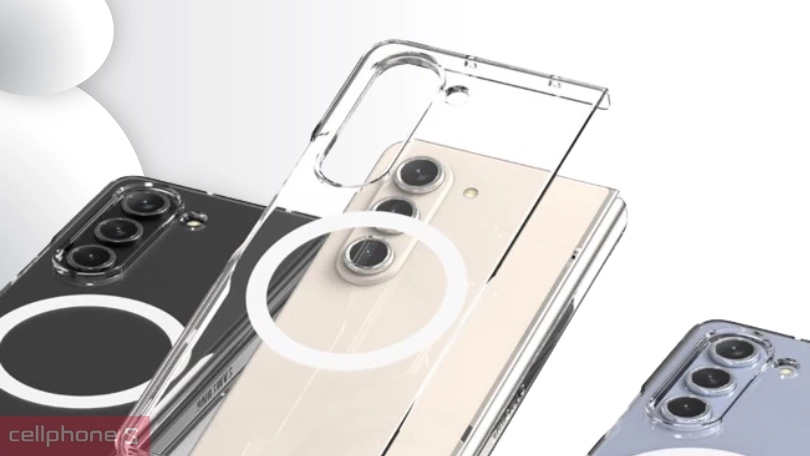 Ốp Samsung Galaxy Z Fold 5 Araree Nukin M With Magsafe - Mỏng nhẹ, trong suốt và cứng cáp