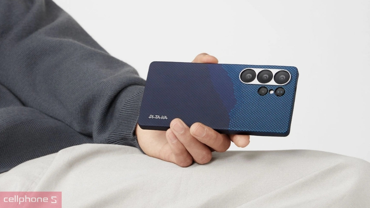 Ốp lưng Samsung Galaxy S25 Ultra Pitaka Tactile Woven - Thiết kế rực rỡ, khác biệt