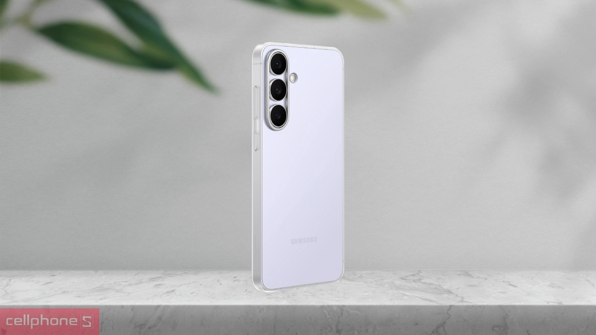 Thiết kế ốp lưng Samsung Galaxy S25 FE Clear chính hãng