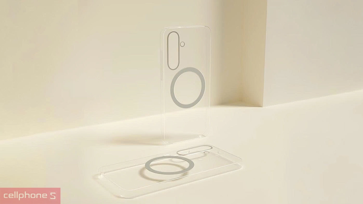 Khả năng kháng trầy xước ấn tượng của ốp lưng Samsung Galaxy S25 FE with Magsafe Clear chính hãng