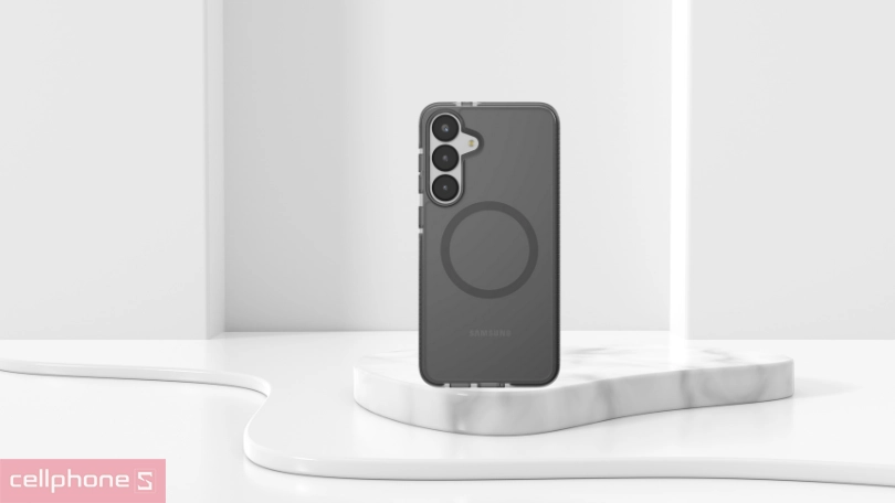 Ốp lưng Magsafe Zagg Samsung Galaxy S25 Plus Santa Cruz Midnight - Độ bền hơn thép gấp 200 lần