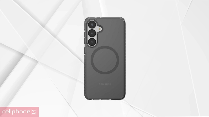 Ốp lưng Magsafe Zagg Samsung Galaxy S25 Plus Santa Cruz Midnight - Độ bền hơn thép gấp 200 lần