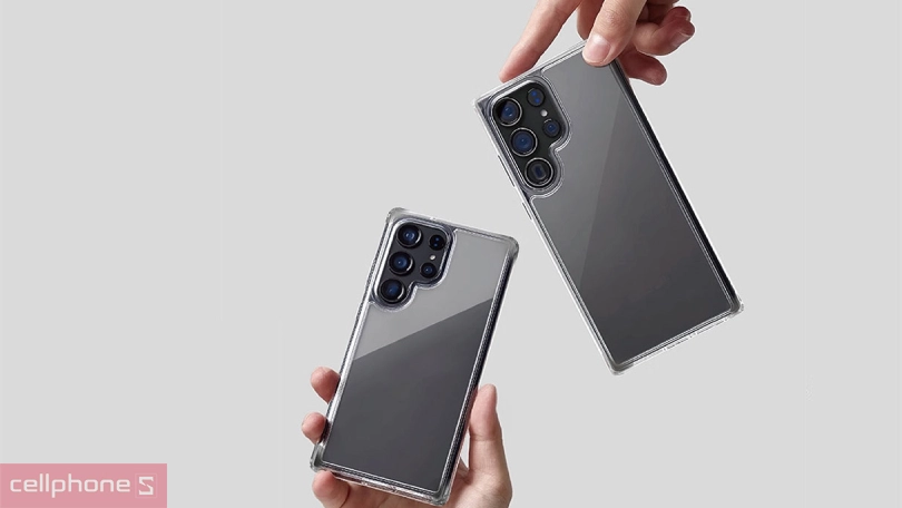 Ốp lưng Samsung Galaxy S25 Ultra Mipow Tempered Transparent – Bảo vệ hiệu quả