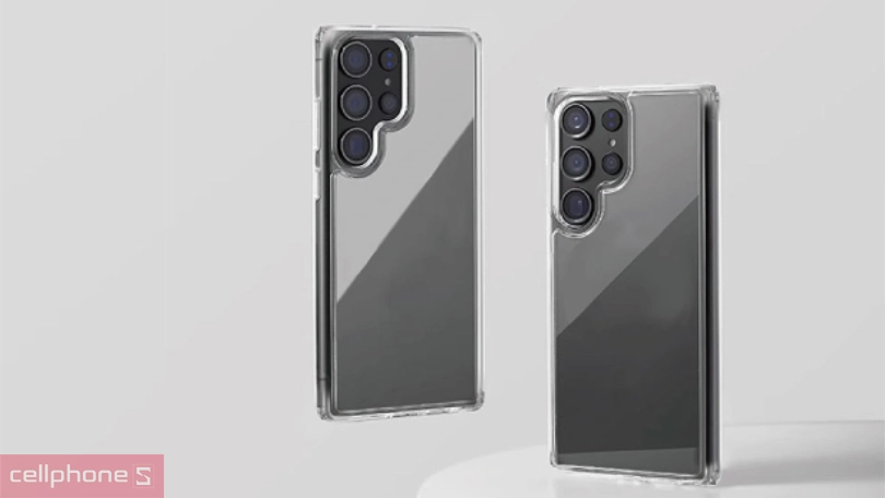 Ốp lưng Samsung Galaxy S25 Ultra Mipow Tempered Transparent – Bảo vệ hiệu quả