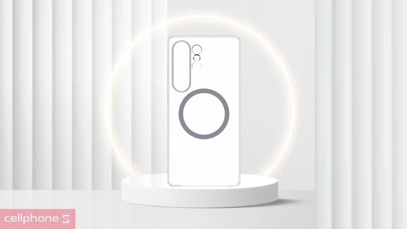Ốp lưng Samsung Galaxy S25 Ultra With Magsafe Clear – Thẩm mỹ, an toàn