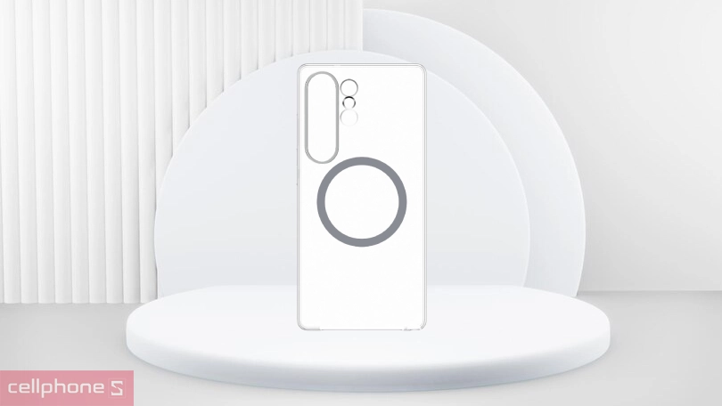 Ốp lưng Samsung Galaxy S25 Ultra With Magsafe Clear – Thẩm mỹ, an toàn