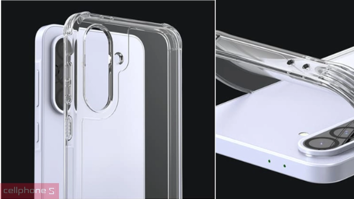 Ốp lưng Samsung Galaxy A36 Araree Flexield Clear