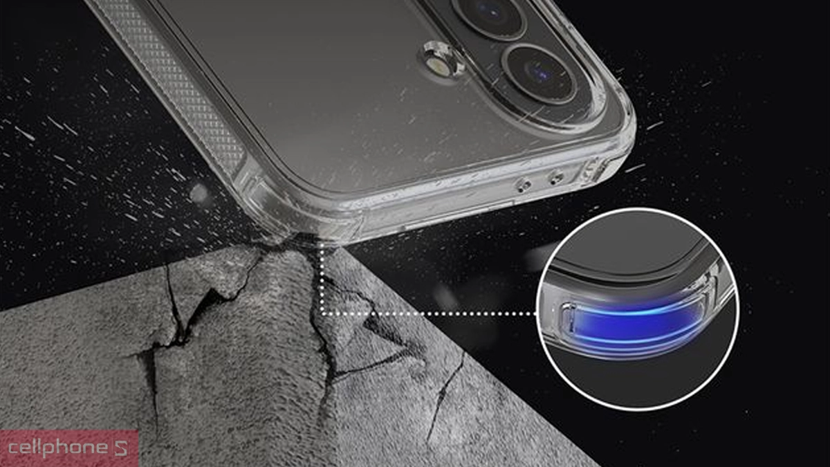 Viền ốp lưng Samsung Galaxy A37 5G Araree Flexield Clear