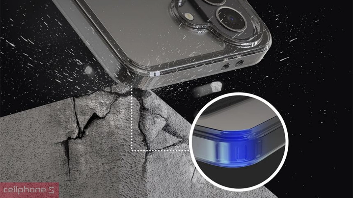 Cấu trúc ốp lưng Samsung Galaxy A57 5G Araree Duple S Clear