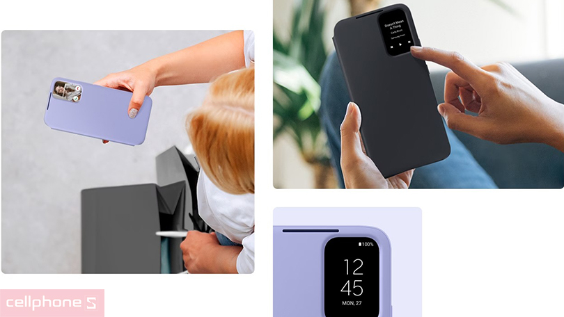 Đánh giá bao da Samsung Galaxy A34 2023 Smart View