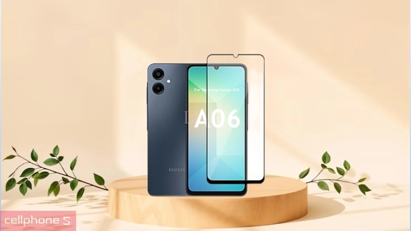 Kính cường lực Samsung Galaxy A06 – Bảo vệ màn hình tối ưu