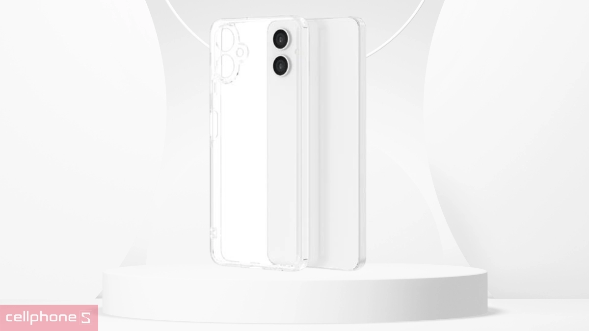 Thiết kế ốp lưng Samsung Galaxy A06 5G OU dẻo trong