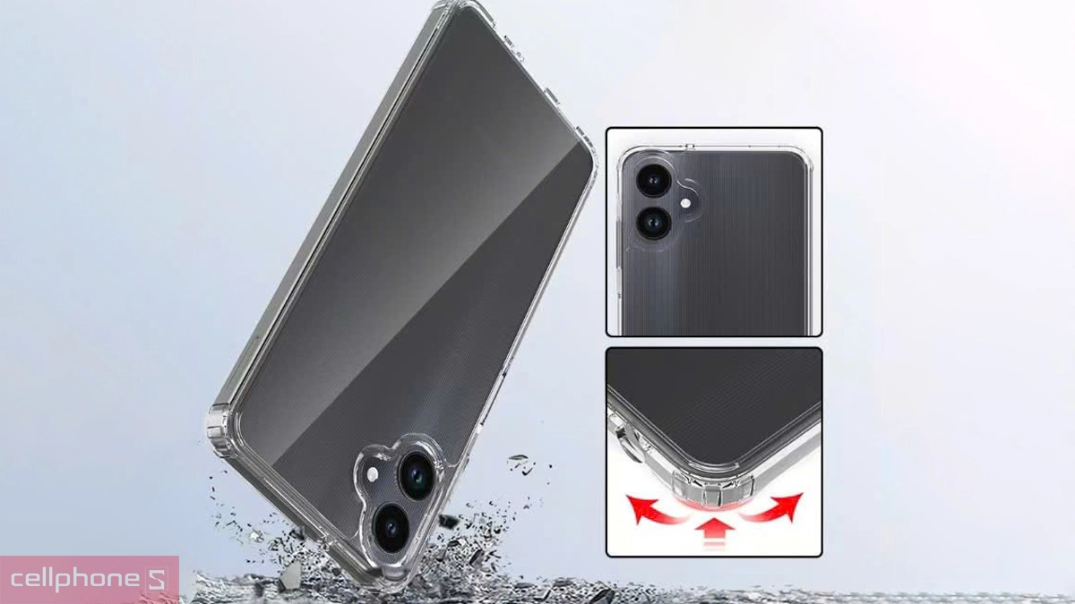 Thiết kế Ốp lưng Samsung Galaxy A07 Likgus PU Clear