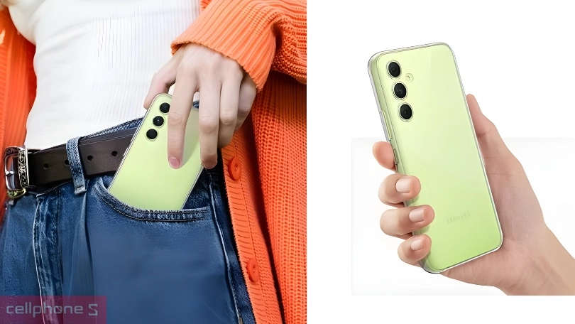 Ốp lưng Samsung Galaxy A25 OU dẻo trong