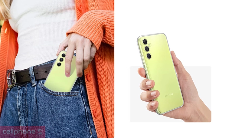 Ốp lưng Samsung Galaxy A34 OU – Chống sốc toàn diện, đàn hồi bền bỉ