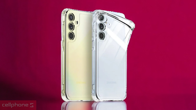 Ốp lưng Samsung Galaxy A35 Araree Flexield trong – Khoe trọn vẻ đẹp của thiết bị